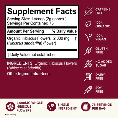 Venvida - Organic Hibiscus Flowers