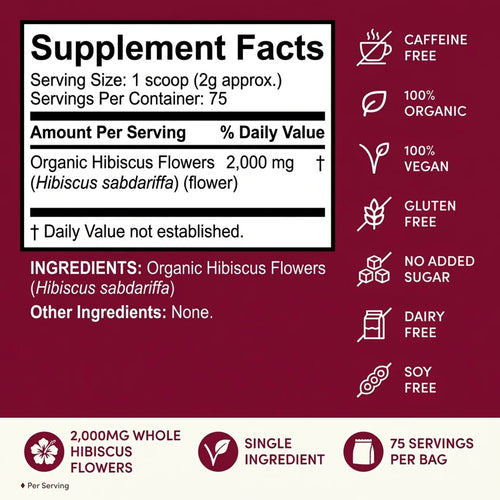 Venvida - Organic Hibiscus Flowers